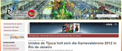 Rio Karneval - Das Portal nicht nur zum Karneval in Rio de Janeiro