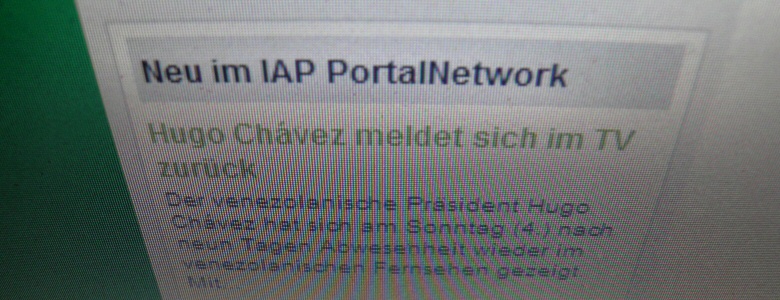 Neue Inhalte sämtlicher <strong>IAP-Portale</strong> erscheinen zeitnah und übersichtlich auf allen im Netzwerk integrierten Webseiten!